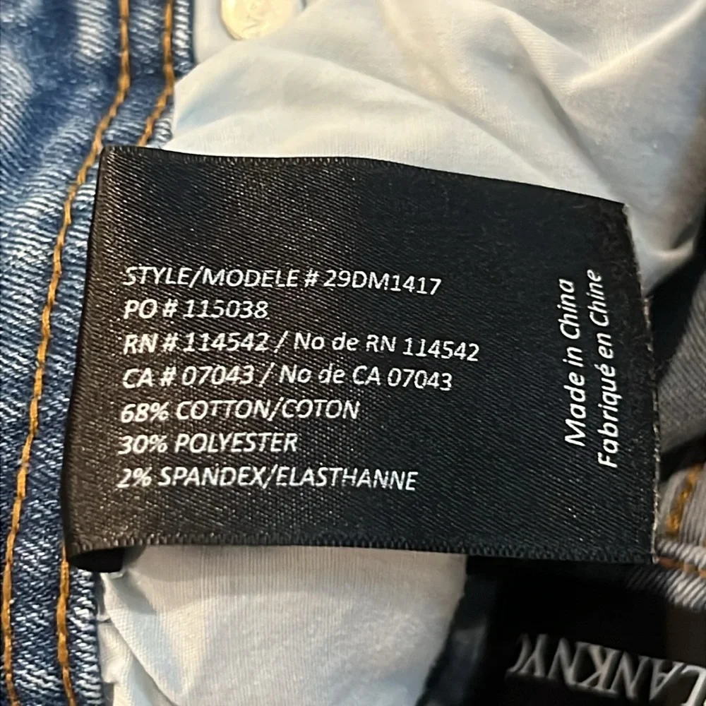BlankNYC Wooster Slim Straight Distressed Jeans 30
